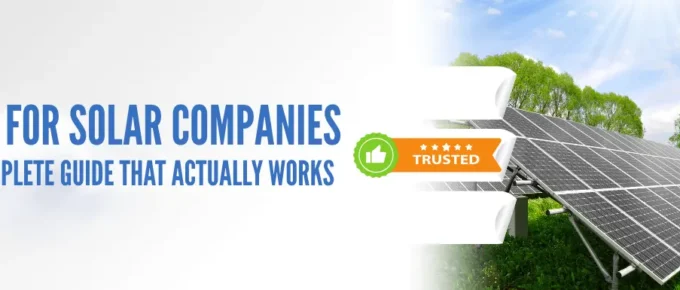 SEO for Solar Companies